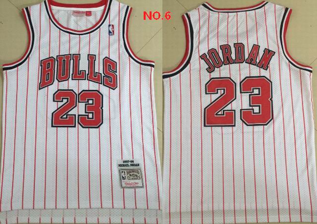 Michael Jordan 23 Basketball Jersey NO.6;
